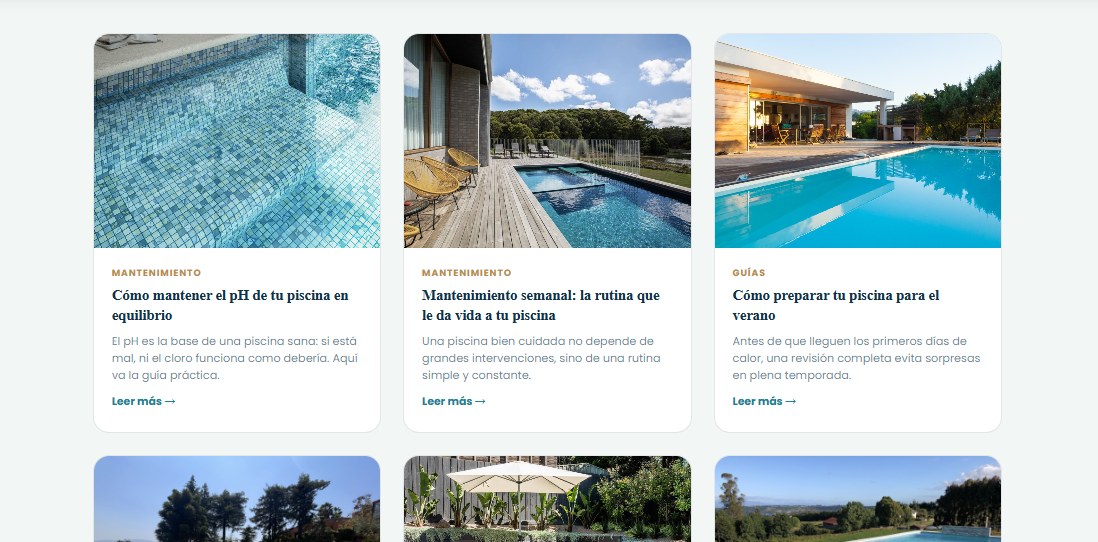 Full Piscinas: blog