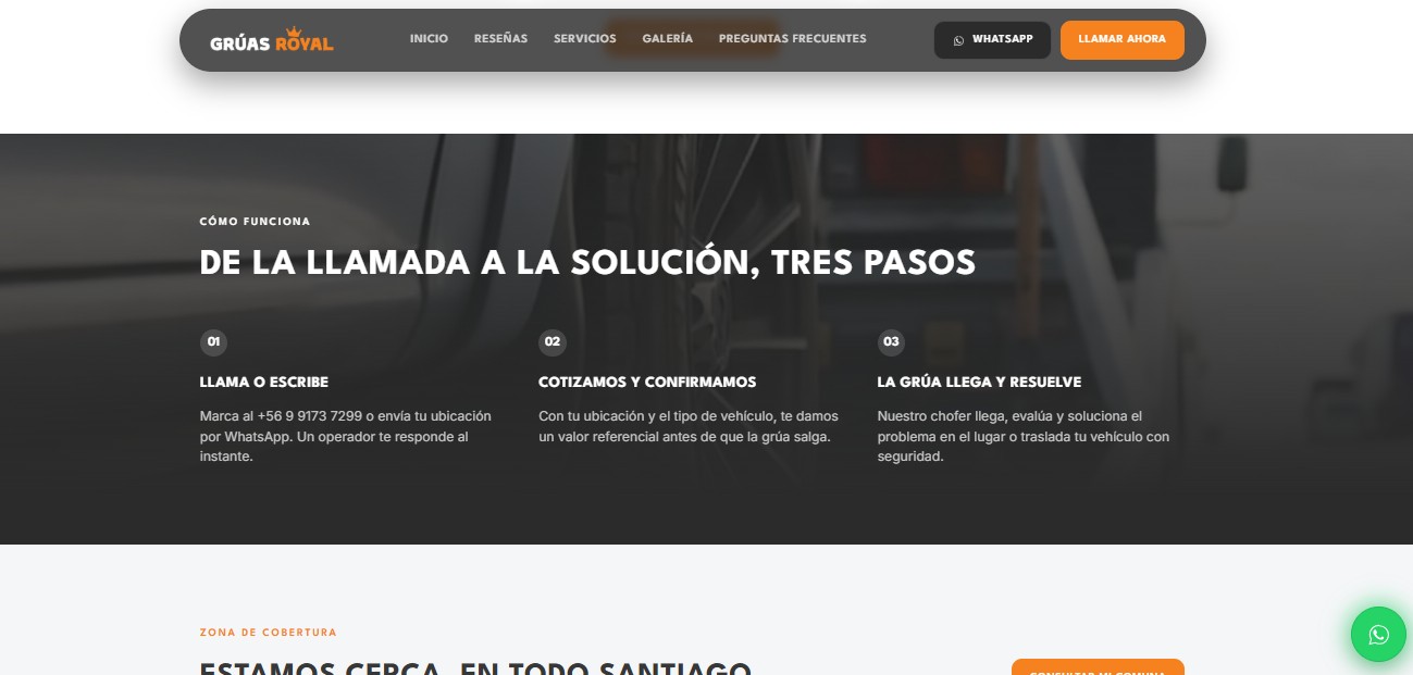 Grúas Royal: cómo funciona